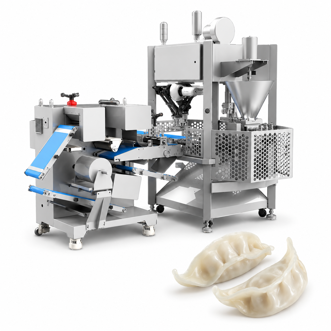 Automatic Commercial Steamed & Fried Dumpling Machine